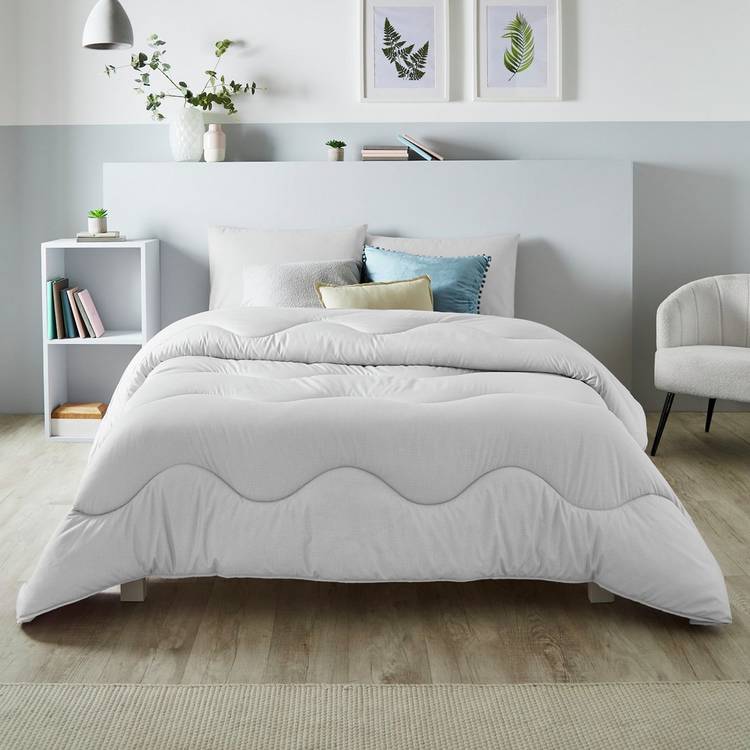 Night Lark Cloud Linen Print coverless duvet single - British product