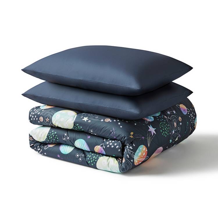 Night Lark Space Adventure duvet set 10.5 Tog Single - British product