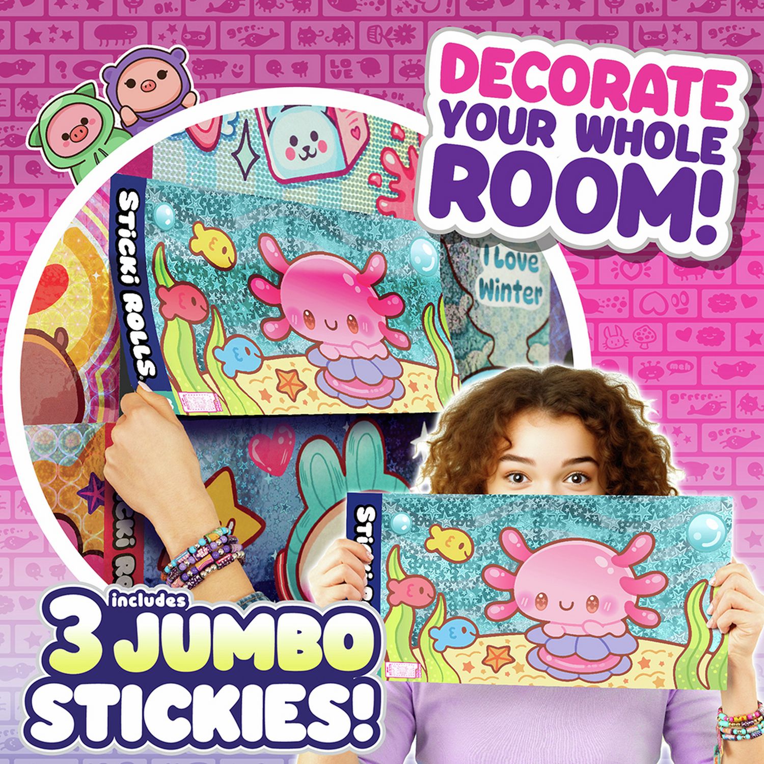 Sticki Rolls Studio Rolluxe craft kit, UK version