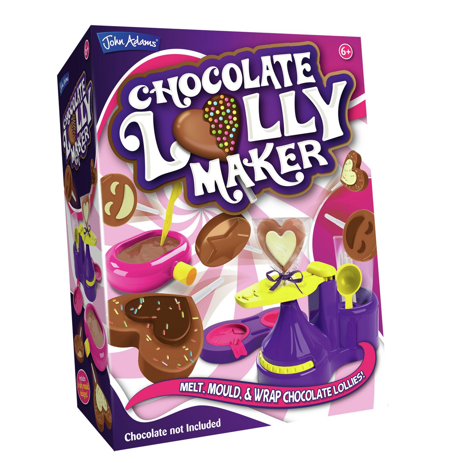 John Adams chocolate lolly maker kit, UK version