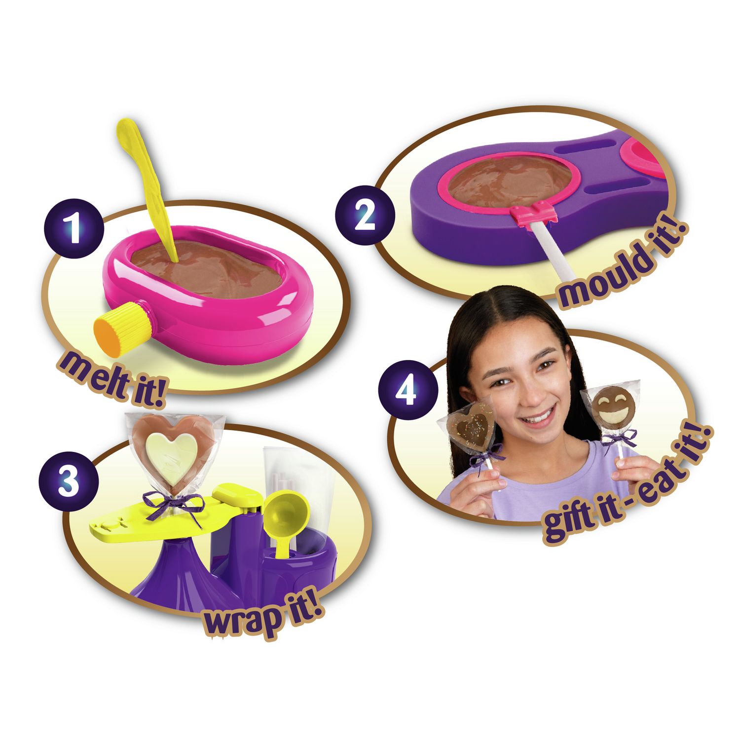 John Adams chocolate lolly maker kit, UK version