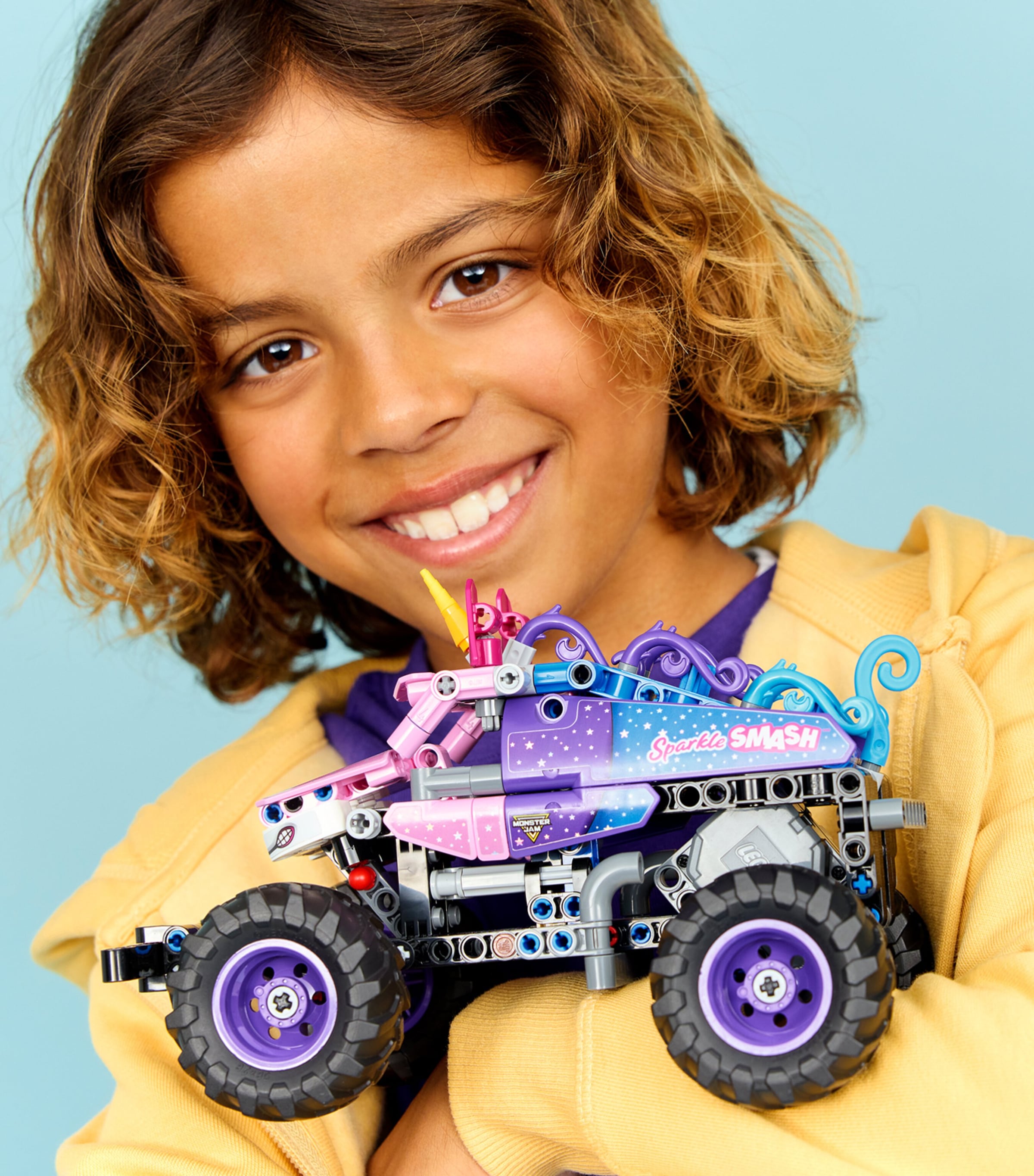 Lego Technic Monster Jam Sparkle Smash Pull-Back Truck, UK version
