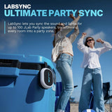 JLab Pop Party Bluetooth speaker Navy (British brand)