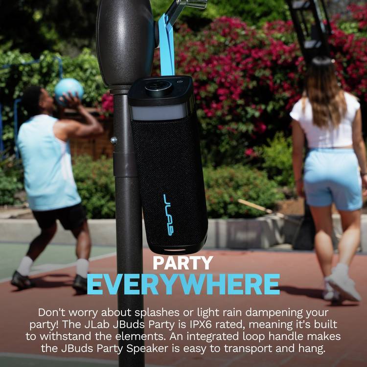 JLab JBuds Party portable Bluetooth speaker navy, UK version