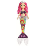 Aurora Melody tie-dye mermaid soft toy 18 inch, UK version