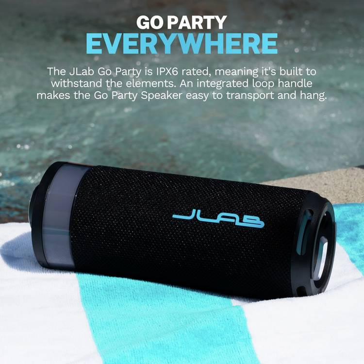 JLab Go Party portable Bluetooth speaker navy, UK version