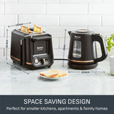 Tefal Includeo Kettle black 1 litre, imported from the UK