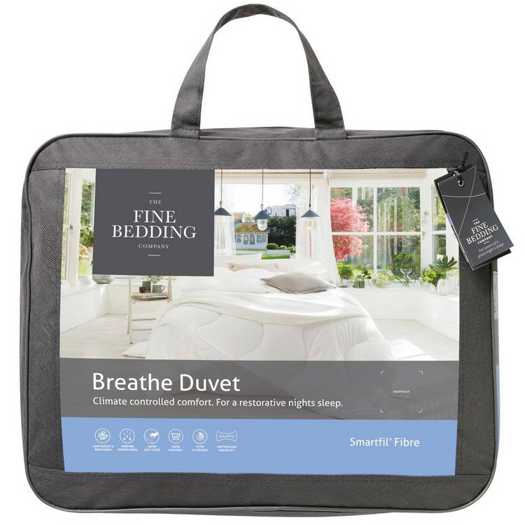 Fine Bedding Company Breathe 4.5 Tog duvet single - British product