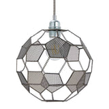 Argos Home football metal easy fit lampshade 25cm, UK version