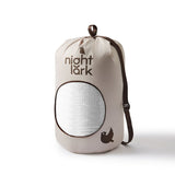 Night Lark Cotton Waffle White 4.5 Tog Duvet Set - King Size