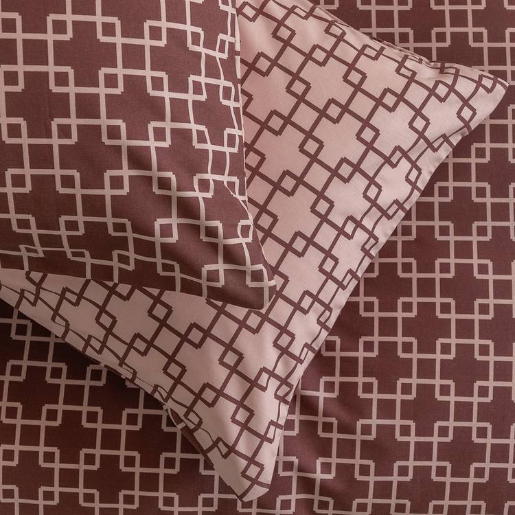 Habitat Geo Trellis Pink Bedding Set single UK version