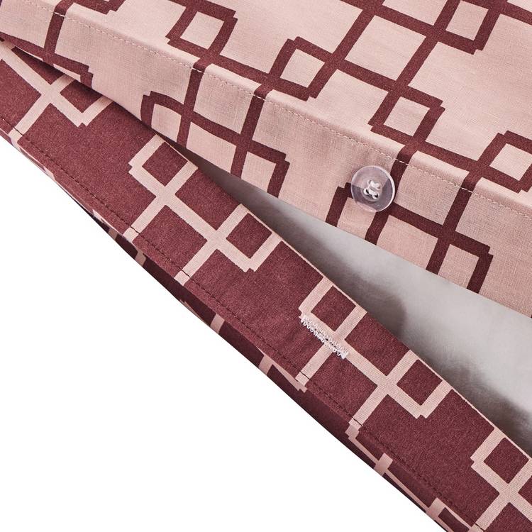 Habitat Geo Trellis Pink Bedding Set single UK version