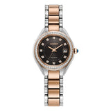 Citizen Ladies Eco-Drive watch with two-tone bracelet, imported from the UK