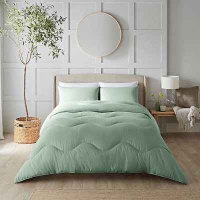 Argos Night Lark Seersucker Coverless 10.5 Tog Duvet Set - Single- Buy online at McGrocer