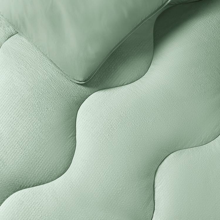 Night Lark coverless duvet set seersucker 10.5 tog single, UK version