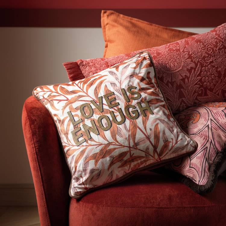 Habitat x Morris & Co. Willow Bough cushion 43x43cm - British product