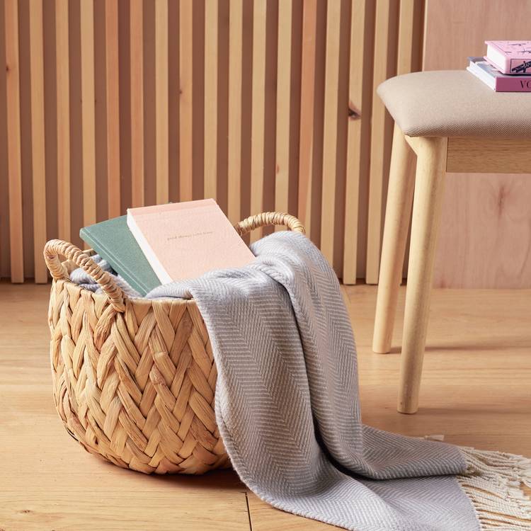 Habitat woven herringbone basket 8 litre, UK version
