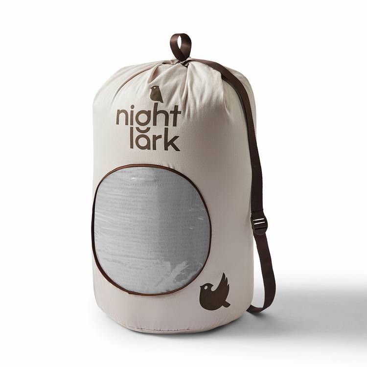 Night Lark coverless duvet set single 10.5 tog, UK version