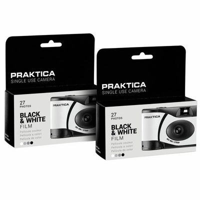 Argos Praktica Disposable Camera Black & White 35mm 27 Exposures (Pack of 2)- Buy online at McGrocer