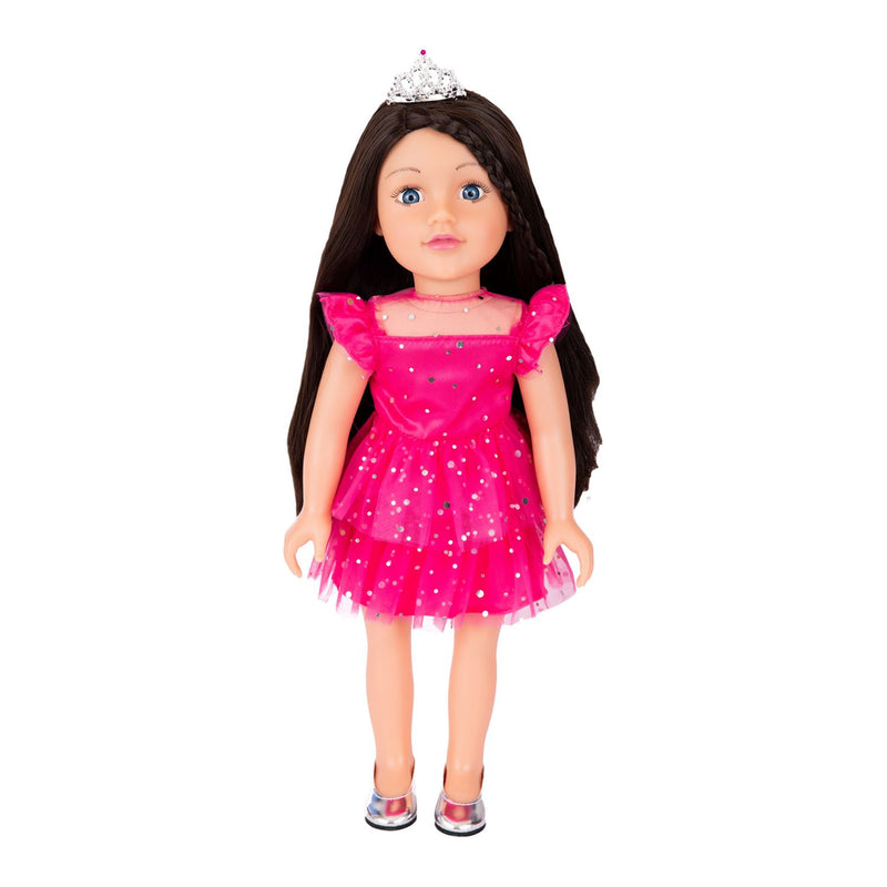 DesignAfriend Eva Prom Princess doll 18 inch, UK version