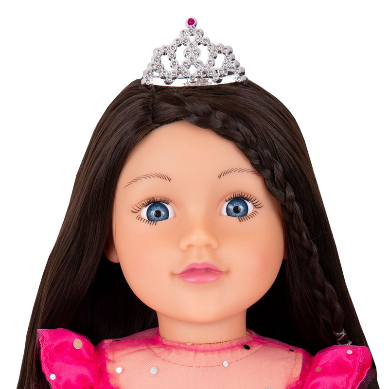 DesignAfriend Eva Prom Princess doll 18 inch, UK version