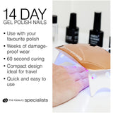 Rio gel nail polish set with lamp, imported from the UK