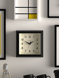 Jones Clocks Yellow A Retro Square Wall Clock