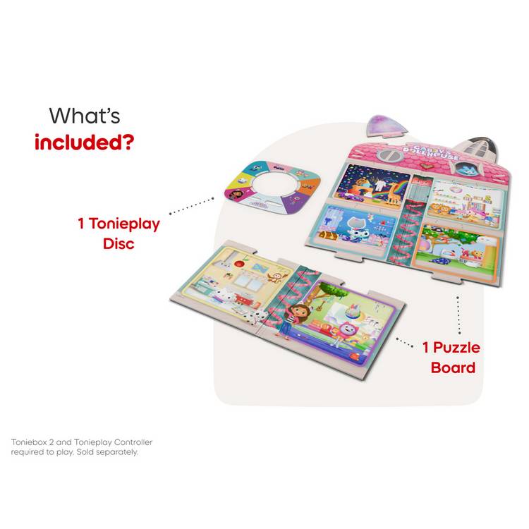 tonies Gabby's Dollhouse scavenger hunt game - British product