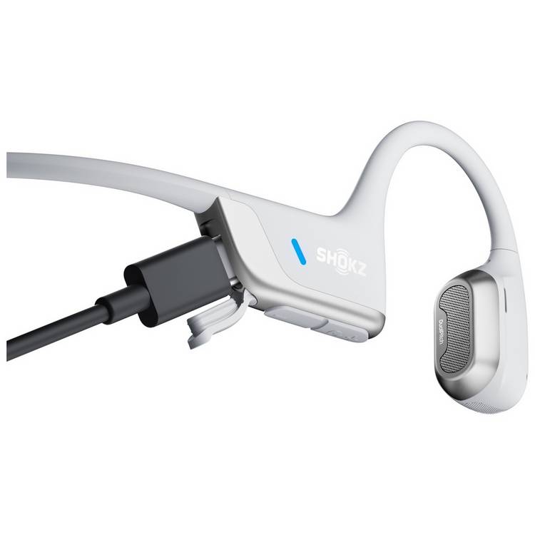 Shokz OpenRun Pro 2 wireless headphones silver (British brand)