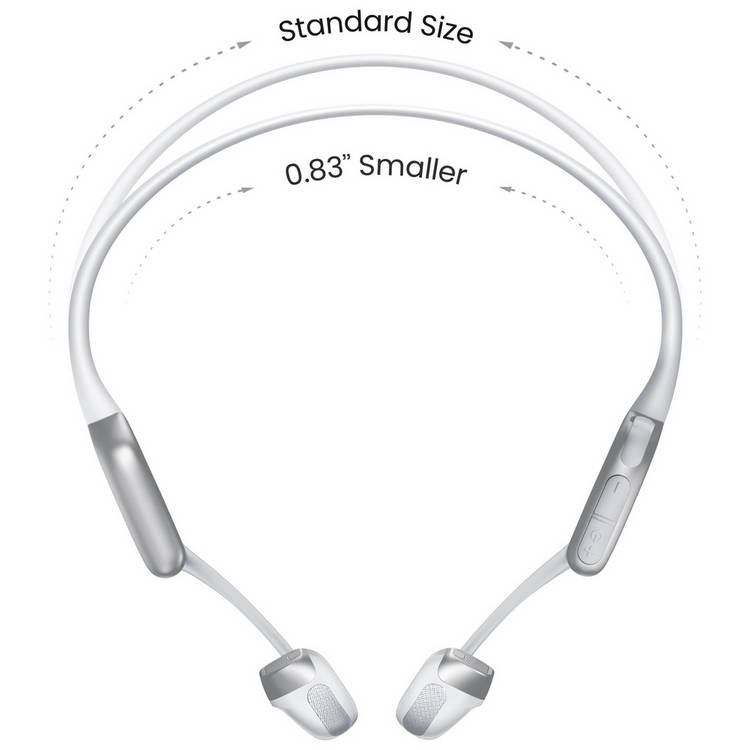 Shokz OpenRun Pro 2 wireless headphones silver (British brand)