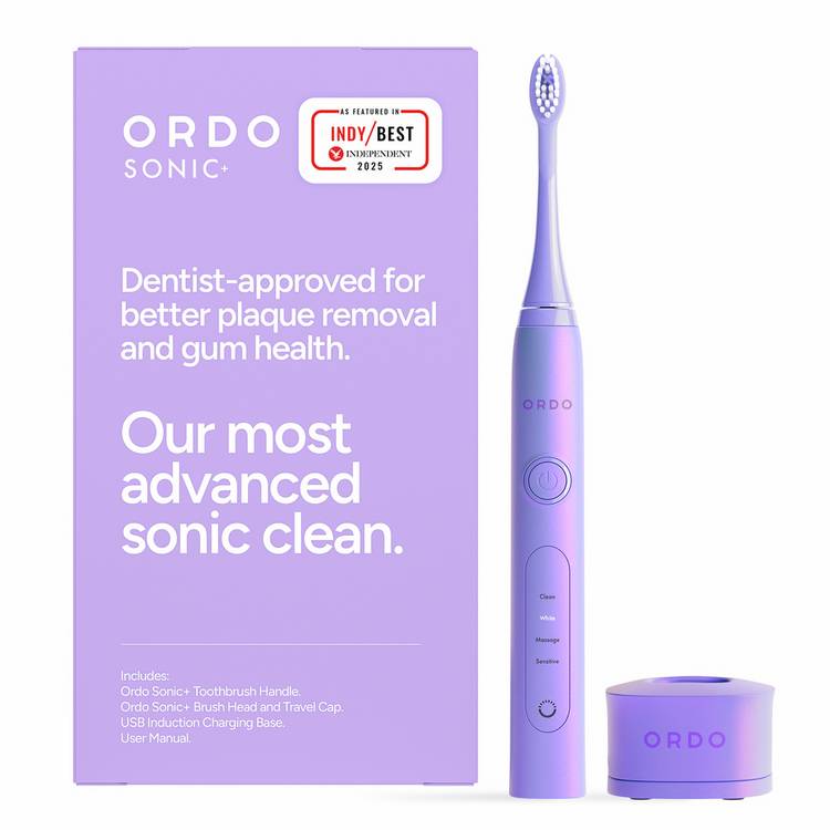 Ordo Sonic electric toothbrush Pearl Violet, UK version
