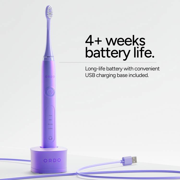 Ordo Sonic electric toothbrush Pearl Violet, UK version
