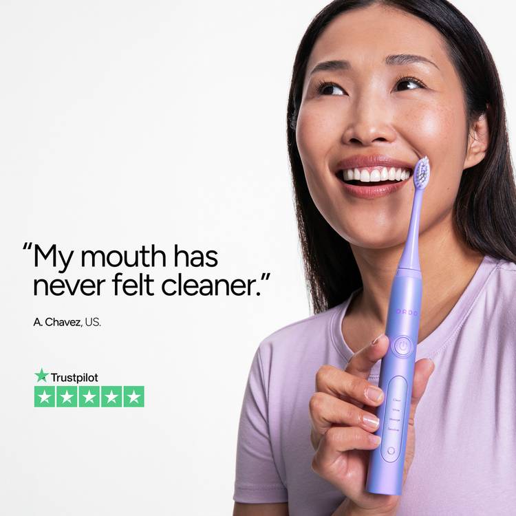 Ordo Sonic electric toothbrush Pearl Violet, UK version