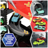 Teamsterz Sky High Garage with die-cast car - British product