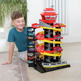 Teamsterz Sky High Garage with die-cast car - British product