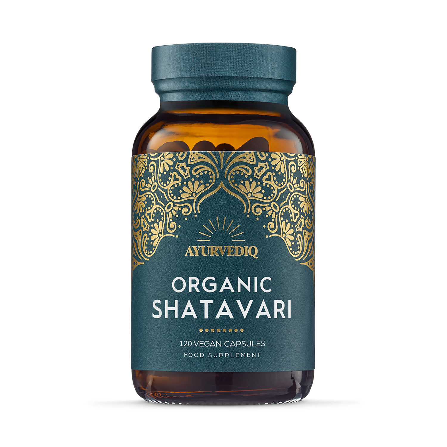 Ayurvediq organic shatavari capsules 120 caps, imported from the UK