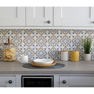 Argos D-C-Fix Jamila Gold Peel & Stick Wall Tiles 15cm x 15cm 3 Pack- Buy online at McGrocer
