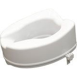 Aidapt raised toilet seat no lid - British brand