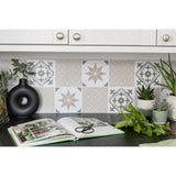 D-C-Fix Lina Beige peel and stick wall tiles - British product