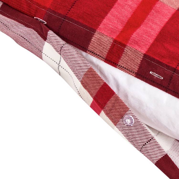 Argos Home bedding set red check single, UK version