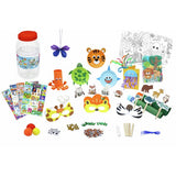 Chad Valley craft tub with assorted supplies (British brand)