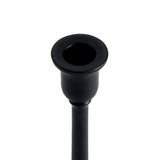 Habitat black metal candle holder 22.5cm, UK version