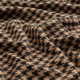 Habitat houndstooth throw brown 125x150cm - British product