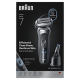 Braun Series 7 electric shaver 360 SkinFlex Head (British brand)