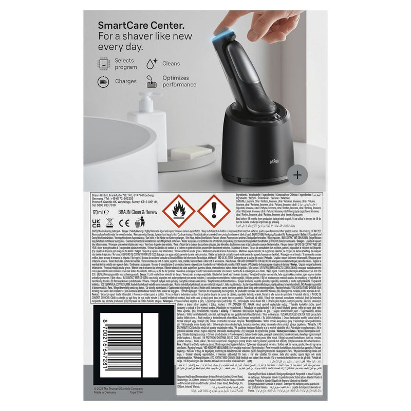 Braun Series 7 electric shaver 360 SkinFlex Head (British brand)