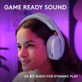 Logitech G325 wireless gaming headset lilac - British product