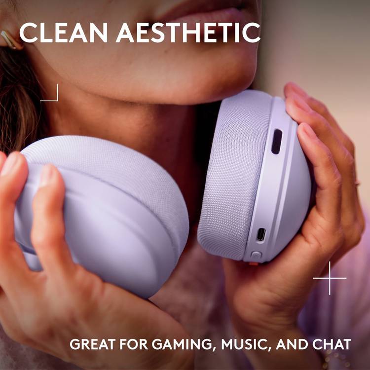 Logitech G325 wireless gaming headset lilac - British product