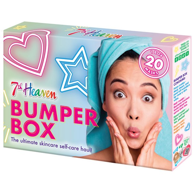 7th Heaven Bumper Box face masks gift set 20, UK version