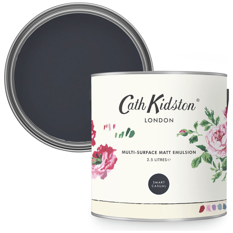 Cath Kidston grey emulsion paint 2.5L - British product