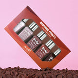 Barry M Brownie Points gel nail paint set 5 shades (British brand)